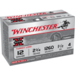 Winchester Super-X Magnum 12 Gauge 2 3/4" 1 1/2 oz #4 Shot