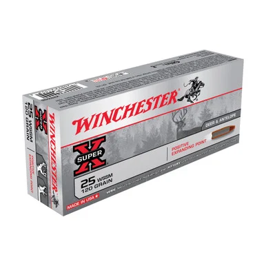 Winchester .25 WSSM Super-X 120gr JHP Ammo