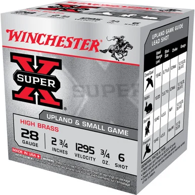 Winchester Super X Heavy Game Load 28 Gauge 2.75" Ammo