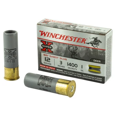 Winchester Super X BRI Sabot Slug Slug 12 Gauge 1 oz 3 in