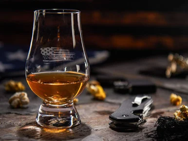 NDZ Glencairn Whiskey Glass Set with Custom Laser Engraving