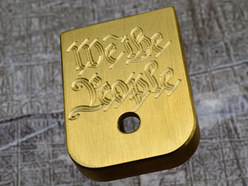 Milspin We The People Magazine Base Plate