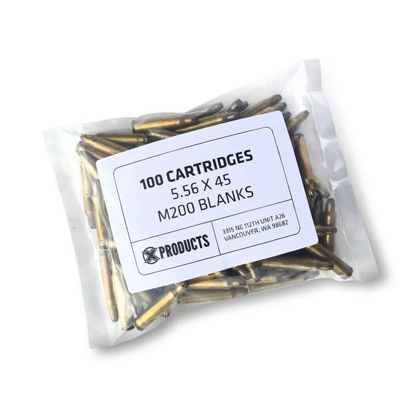5.56 M200 Mil-Spec Blank Rounds for X Products Can Cannon