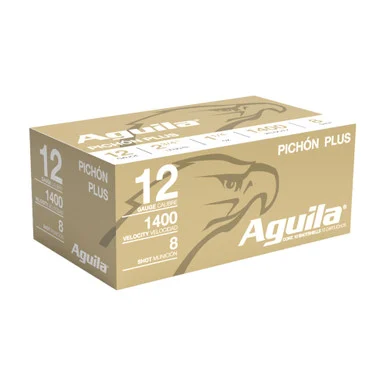 Aguila 1CHB1296 Pichon Plus High Velocity 12 Gauge 2-3/4 1-1/4oz #8 1400 fps