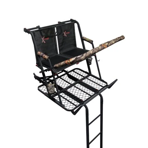 X-Stand Tree Stand The Jayhawk 2 Man with Ladder Stand