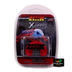 ZINK CALLS X-LADY TRIPLE REED SPLIT-V DIAPHRAGM TURKEY MOUTH CALL
