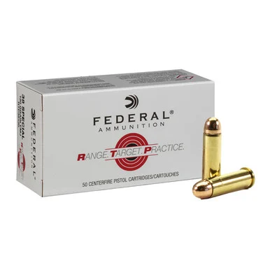 Federal .38 Special Range & Target 130gr FMJ Ammo
