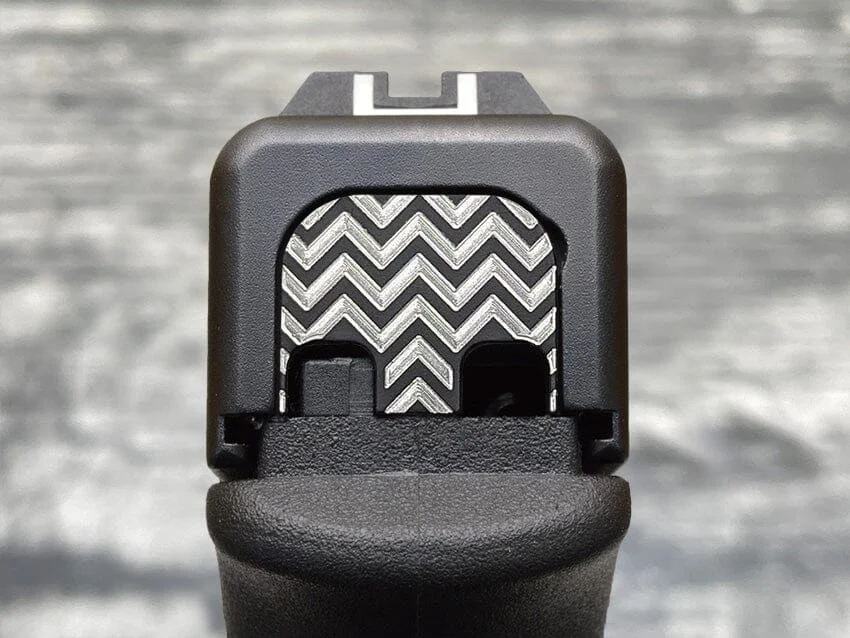 Milspin Zig-Zag Slide Back Plate
