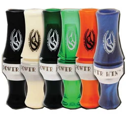 ZINK CALLS PH-2 DM POWER HEN DOUBLE MAGNUM CUSTOM ACRYLIC DUCK CALL