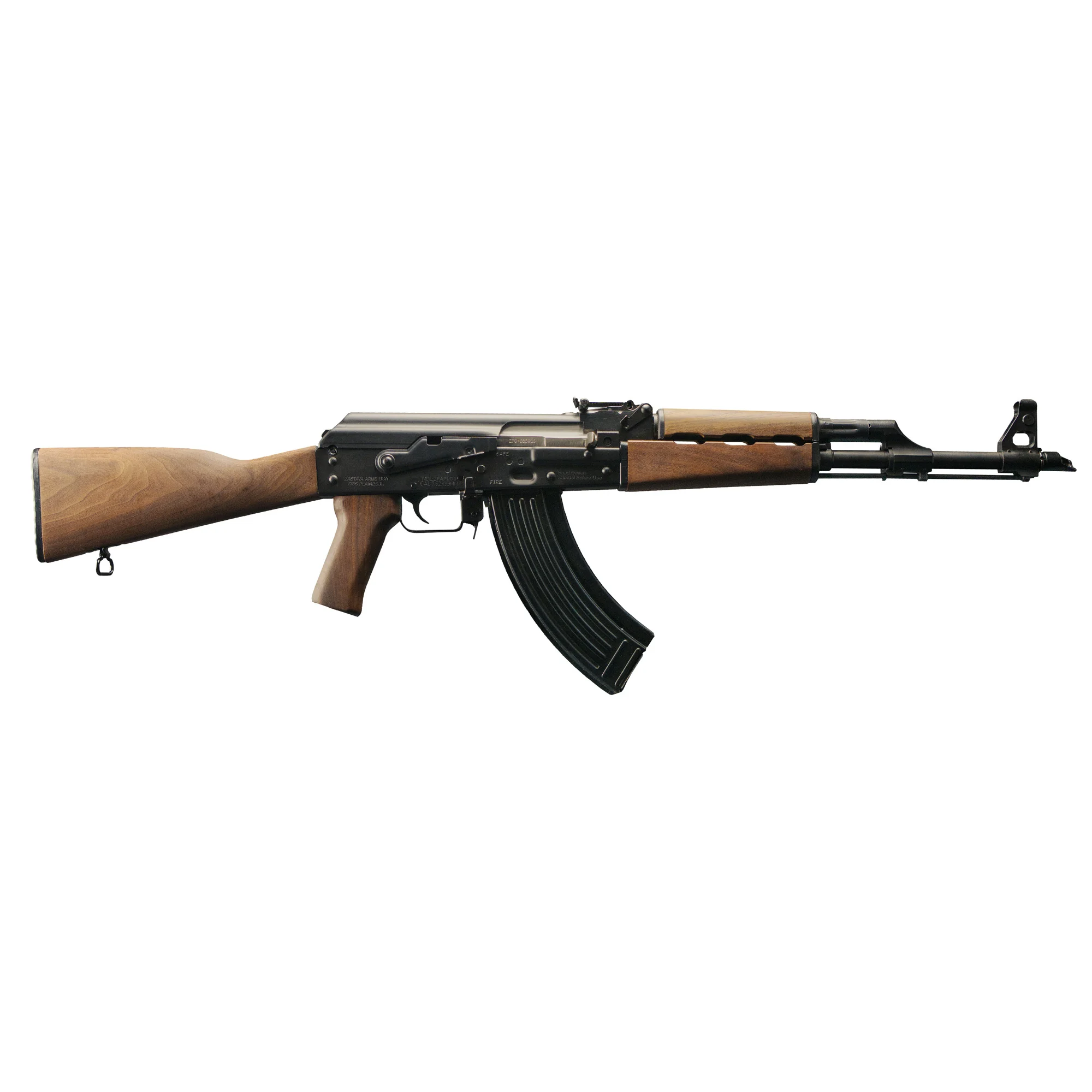 Zastava AK47 ZPAPM70 7.62x39mm, Dark Walnut