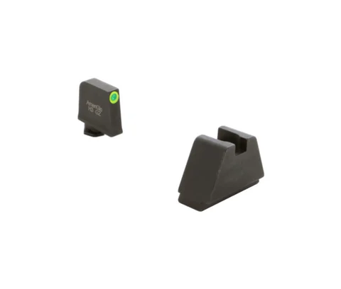 Ameriglo GL-682:5XL Optic Compatible Sight Set for GLOCK Pistols - Green