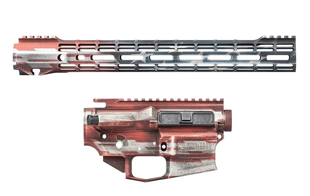 Aero Precision M4E1 Builders Kit w/ 15" Atlas S-ONE - Stars & Stripes