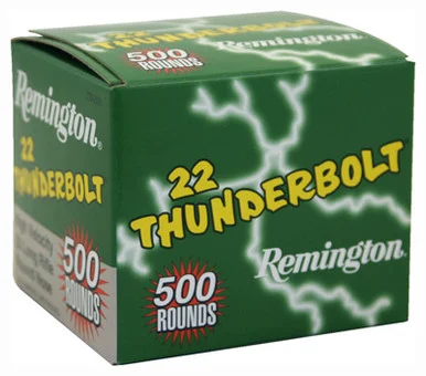 Remington .22 Long Rifle 22 Thunderbolt 40gr LRN Ammo