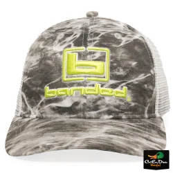 BANDED TRUCKER FISHING CAP - MOSSY OAK FISHING CAMO