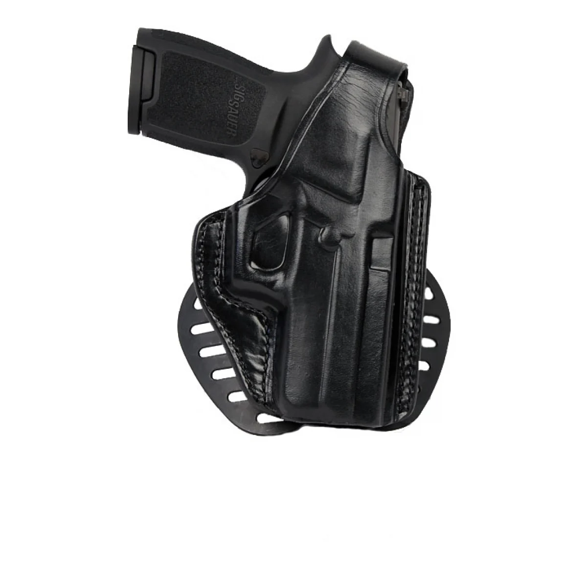 Gould & Goodrich Paddle Holster, Right Hand, BLACK - SIG 220,226,226R