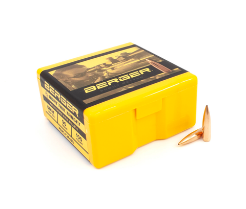 Berger 24725: 6mm 90gr BT Target Rifle Bullet, 1000/Box
