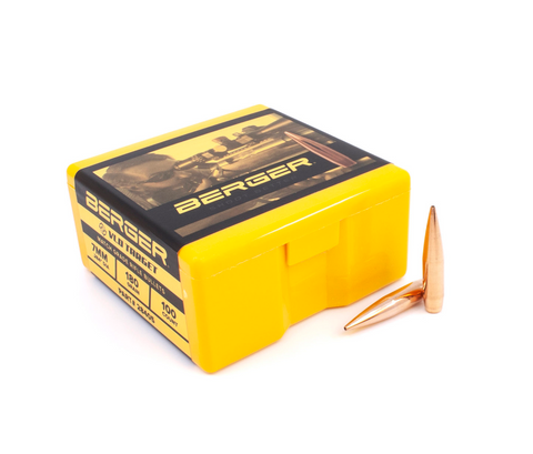 Berger 28708: 7mm 184gr F-Open Hybrid Target Rifle Bullet