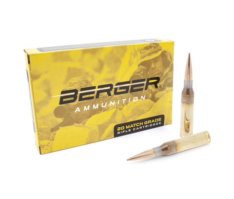 Berger Ammunition: 300 Norma Magnum, 245gr, LR, Hybrid Target, 20/Box