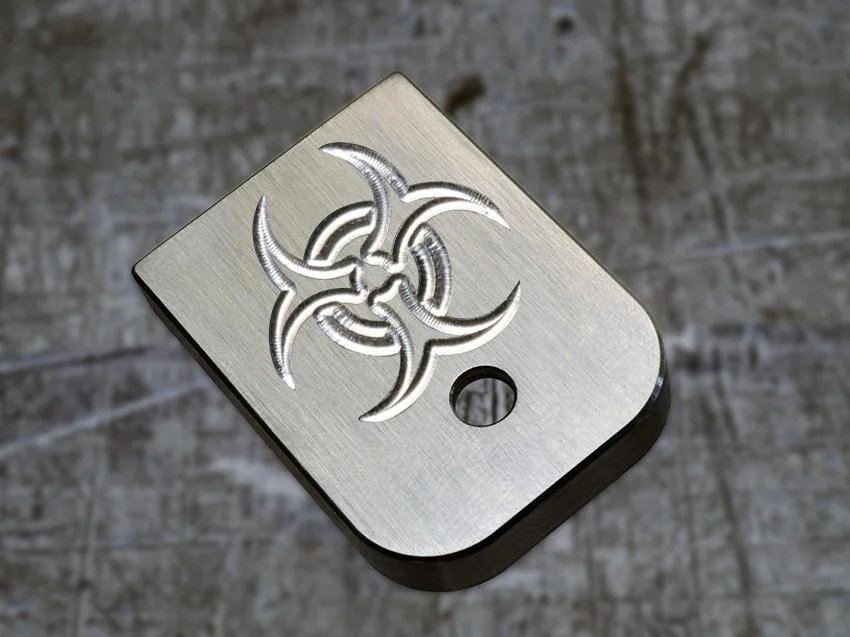 Milspin Biohazard Magazine Base Plate