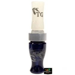 TIM GROUNDS G FORCE GOOSE CALL - BLUE AND WHITE PEARL ACRYLIC