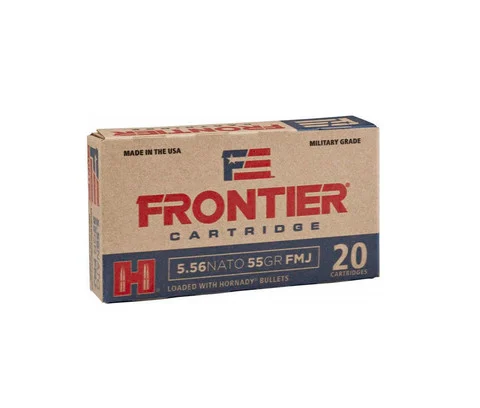 Hornady: Frontier5.56 NATO, 55gr FMJ, 20/Box