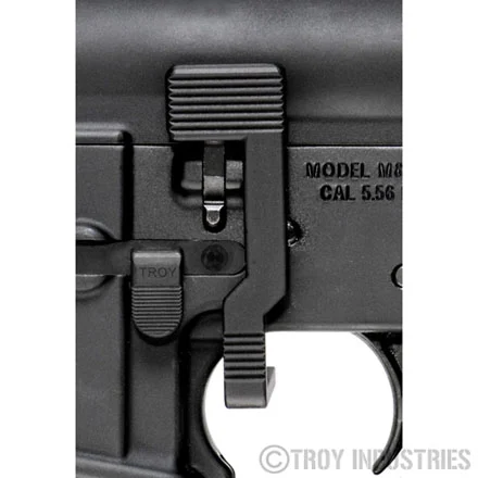 Troy Industries Ambidextrous Bolt Release - BLK