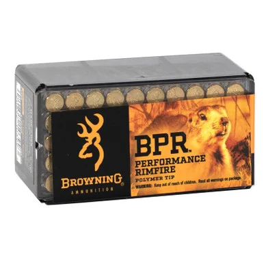 Browning .17 HMR BPR Performance Rimfire 17gr Polymer Tip Ammo
