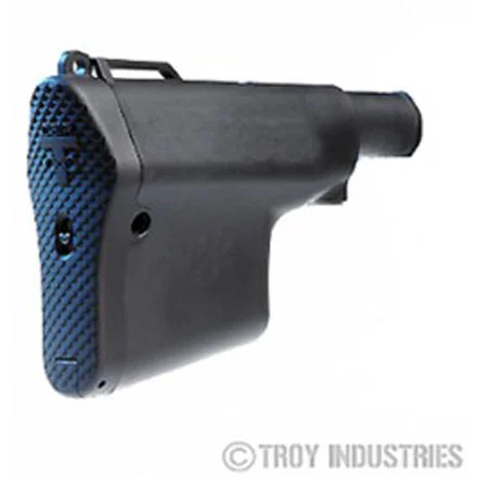 Troy Industries Lightweight Battle Ax CQB Stock - BLK