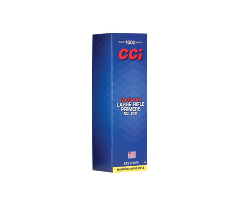 CCI: No. 250, Magnum, Large Rifle Primers, 1000/Box