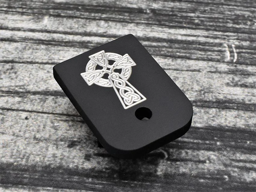 Milspin Celtic Cross Glock Magazine Base Plate