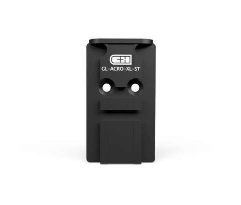 C&H Precision: V4 MIL/LEO Adapter Aimpoint ACRO / C&H DUTY / DUTY-XL Fits GLOCK MOS (STEEL)
