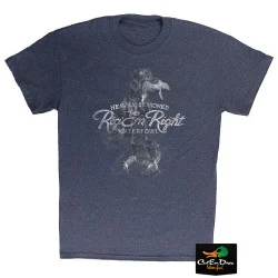 RIG'EM RIGHT WATERFOWL RETRIEVER LOGO T-SHIRT