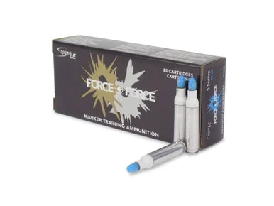 Speer LE Force On Force 5.56 Training Marker Rounds - Blue
