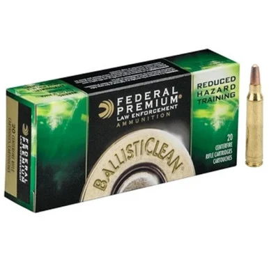 Federal .223 Remington BallistiClean RHT 55gr Lead-Free Frangible Ammo