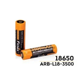 Fenix Rechargeable 18650 Battery - 3500mAh 3.6v