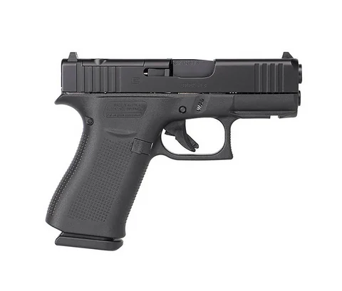 GLOCK: G43X MOS, 9x19mm, 3.39", Black
