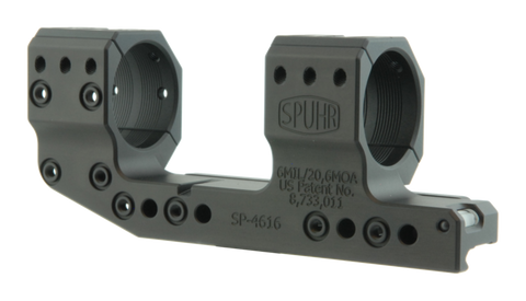 Spuhr SP-4616: 34mm Cantilever Mount 20 MOA - 1.5"