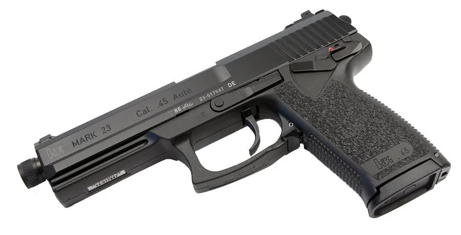 H&K MK23 .45ACP, DA/SA, Fixed Sights