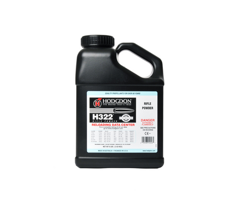 Hodgdon: H322, 8 lb.