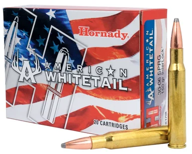 Hornady 30-06 American Whitetail 150gr InterLock Spire Point Ammo