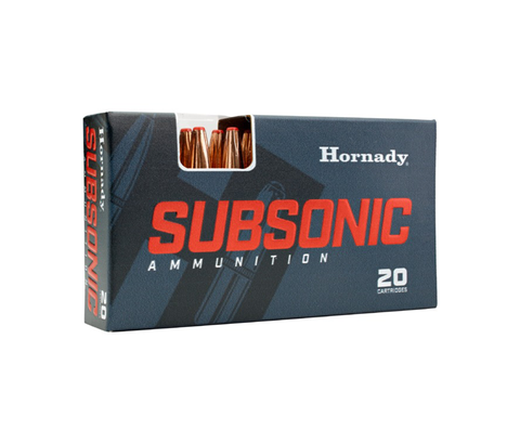 Hornady: 338 ARC, 307gr, Sub-X Subsonic