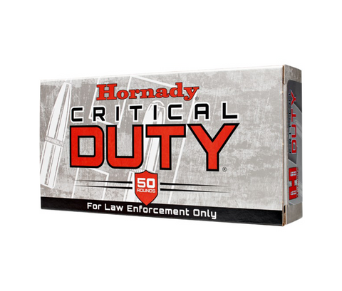Hornady: Critical DUTY 9mm Luger+P, 135gr FlexLock, 50/Box