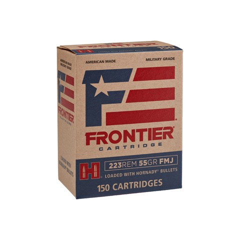 Hornady: Frontier, .223 Remington, 55gr FMJ, 150/Box