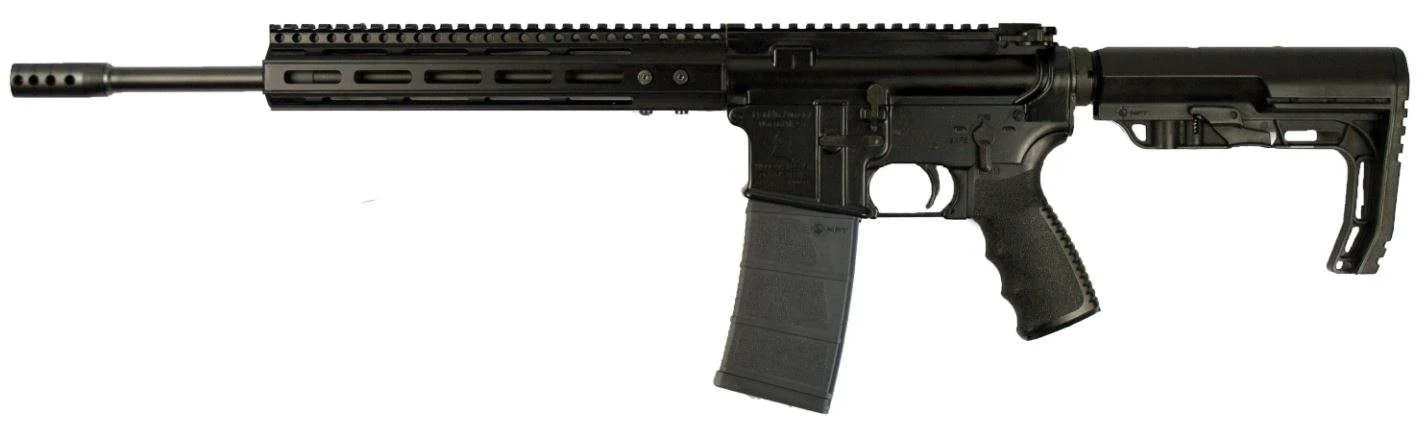 Franklin Armory 1225-BLK BFSIII Equipped LTW R2 5.56 NATO 14.5" Rifle: Black, Pinned & Welded Revere Compensator, Installed BSFIII Trigger