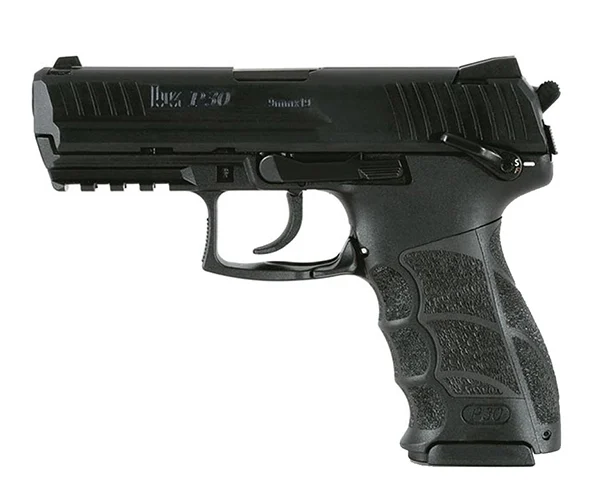 HK 81000110 P30 V3 9mm Luger 10Rd SA/DA Pistol Black Steel, Interchangeable Backstrap, Night Sights