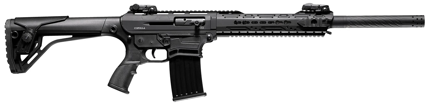 Four Peaks Imports 12007 Copolla TR-12 12 GA 5Rd Semi-Automatic, 18" Barrel, S-Auto, Reliable Performance