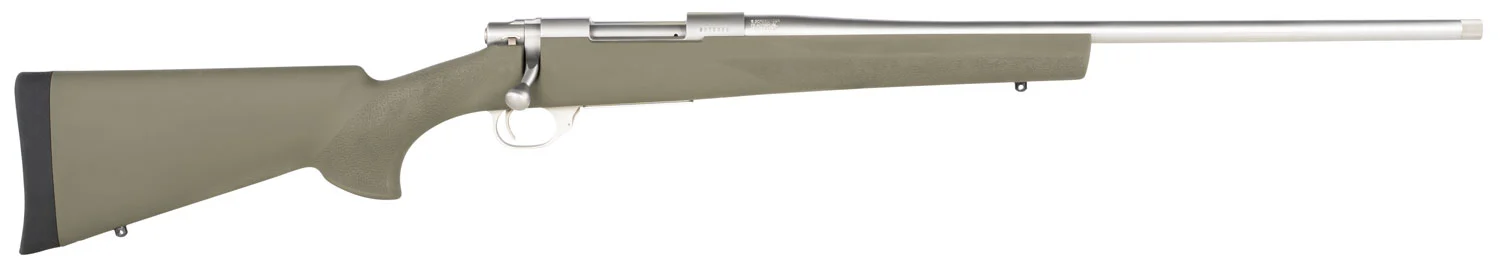 Howa HGR73113 M1500 .308 5+1 Bolt Action Rifle: TB Green Hogue Stock, Stainless Steel, Right Hand