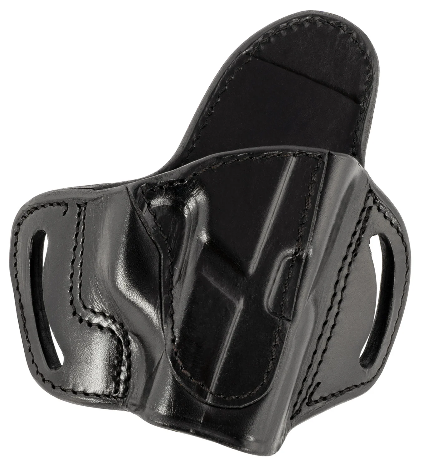 Tagua TXEPBH2355 FortBlack Leather OWB compatible with Glock 42/43/48X Right Hand