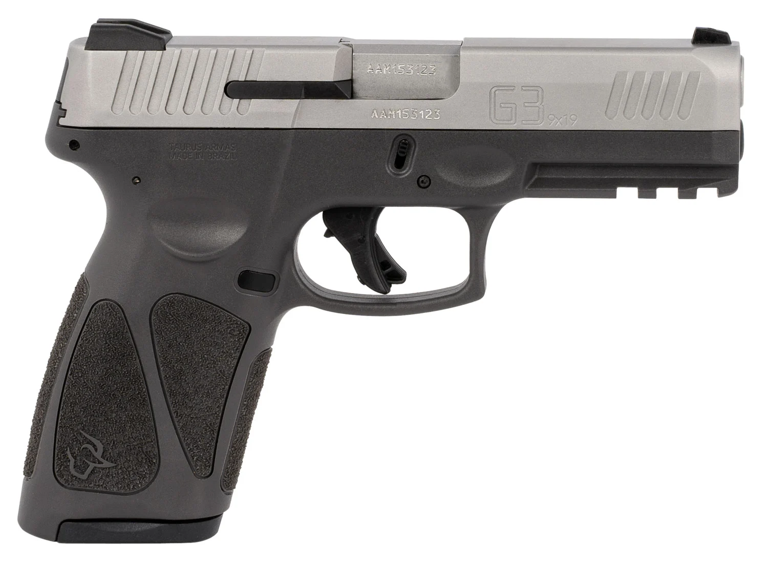 Taurus 1G3949G G39mm Luger 4" 15+1 17+1 Gray Matte/ Stainless Steel, Black Polymer Grip