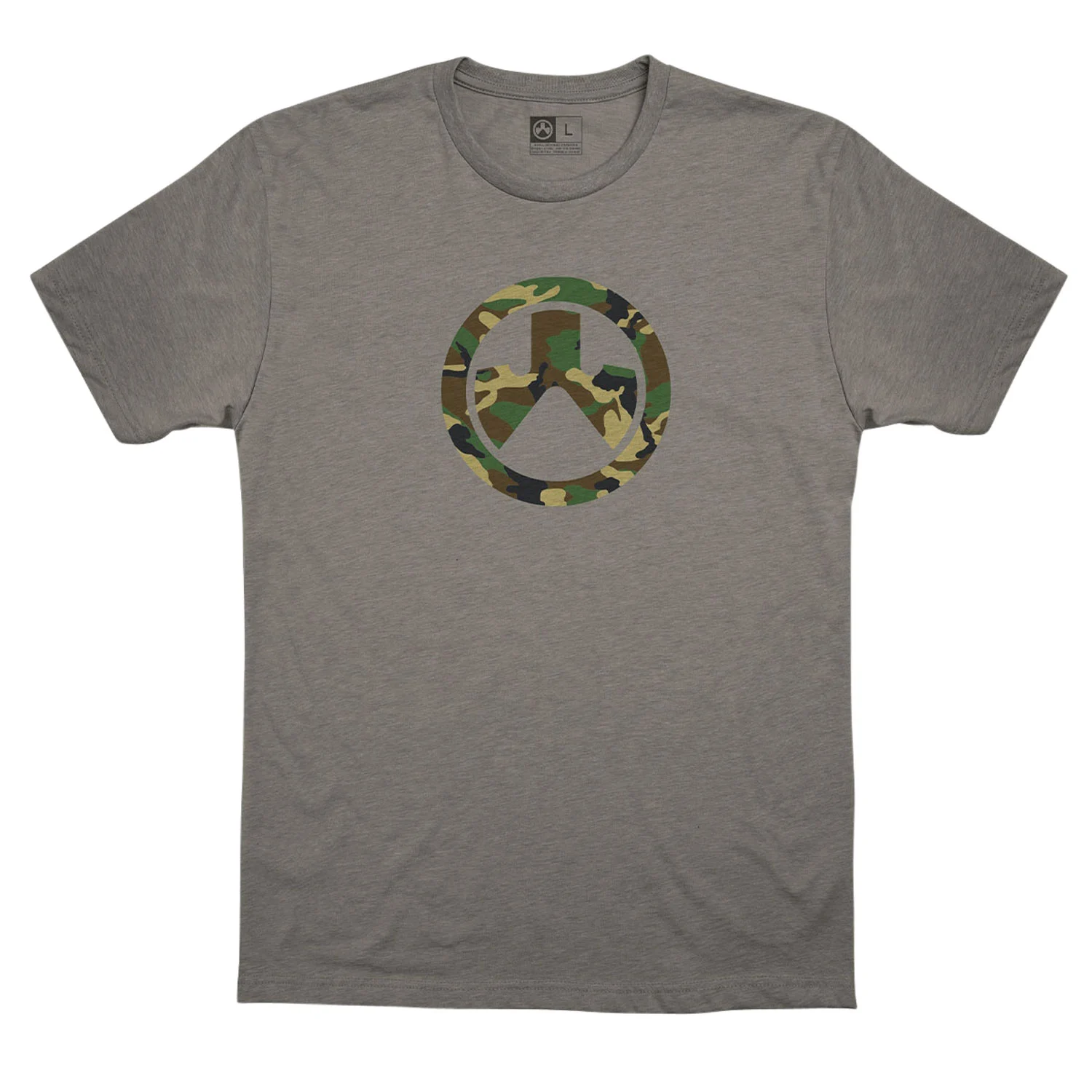 Magpul MAG1172-039-L IconStone Gray Large Short Sleeve